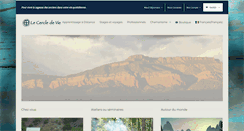 Desktop Screenshot of cercledevie.com